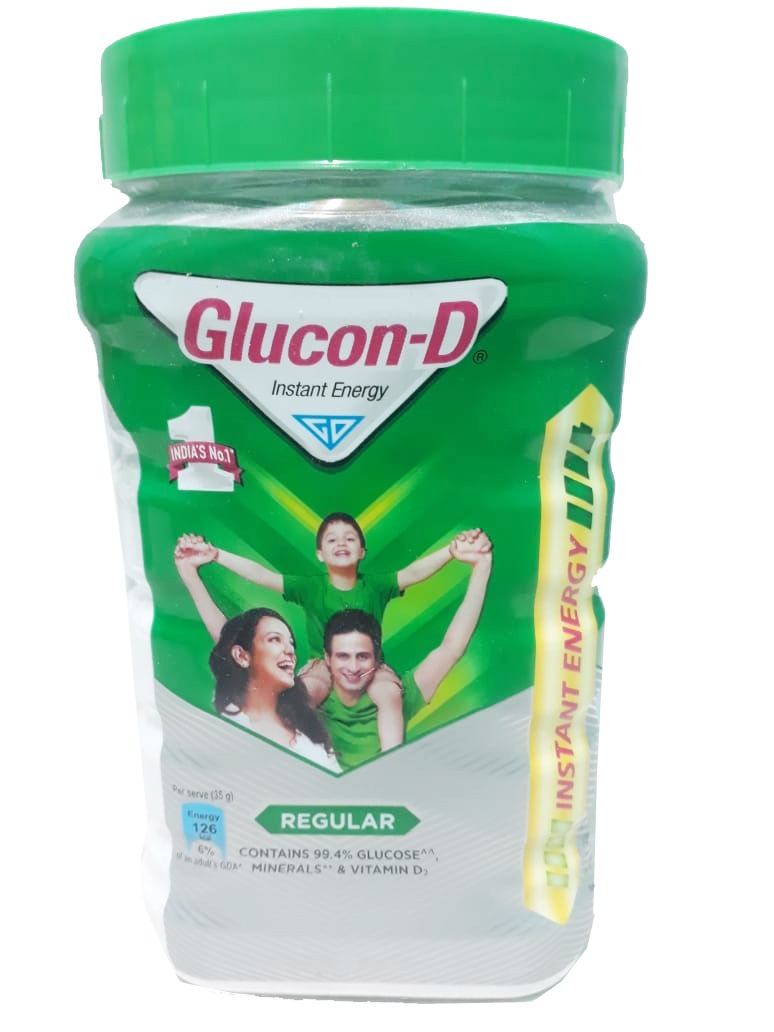 Glucon-D Regular 450g Jar +50 gm free