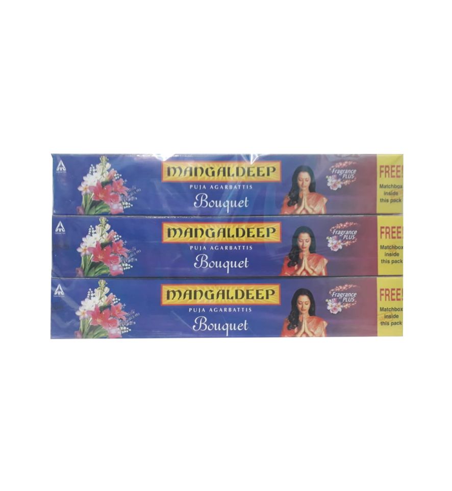 Mangaldeep Bouquet Agarbatti, Rs. 10 | Pack of 12