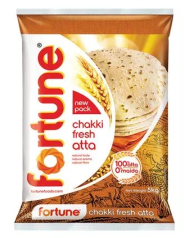 Fortune Chakki Fresh Atta,5 kg 