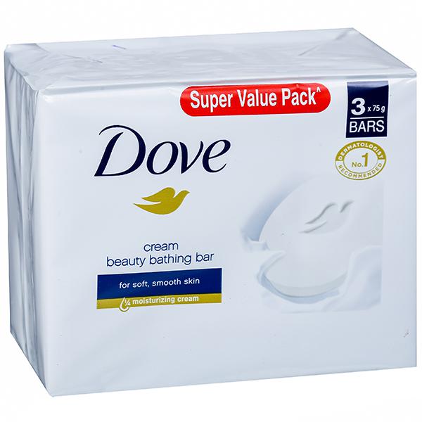 Dove Bathing Bar Soap | 3x75g