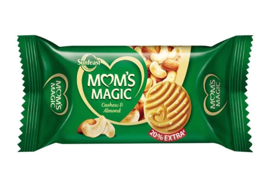 Sunfeast Moms Magic Cashew and Almond Biscuits Rs. 5 | Pack of 12