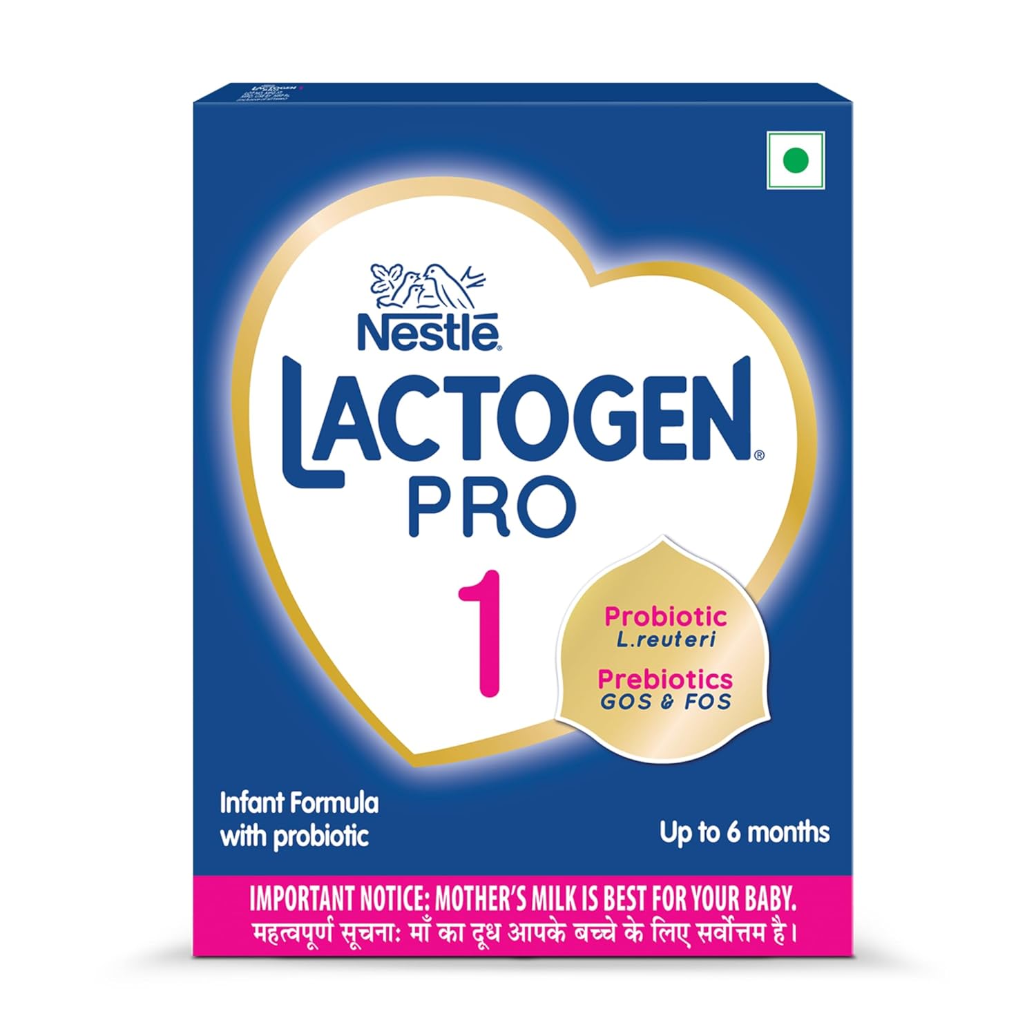 Nestle Lactogen Pro 1 Infant Formula Powder - Upto 6 Months, 400 g 