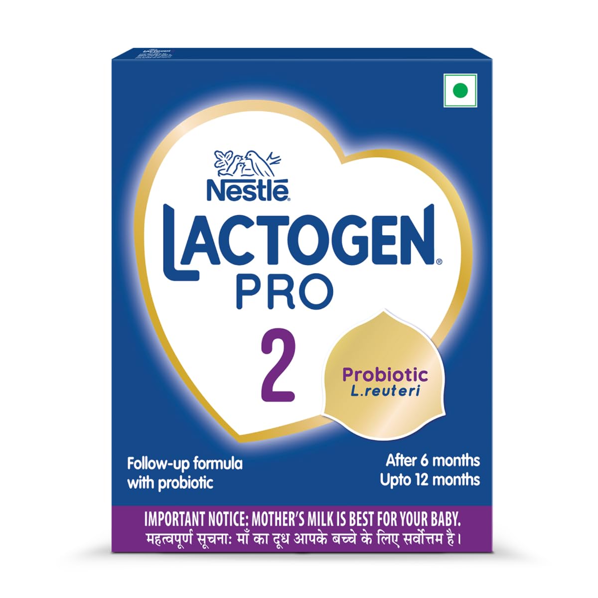 Nestle Lactogen Pro 2 Infant Formula Powder - After 6 Up To 12 Months, 400 g 