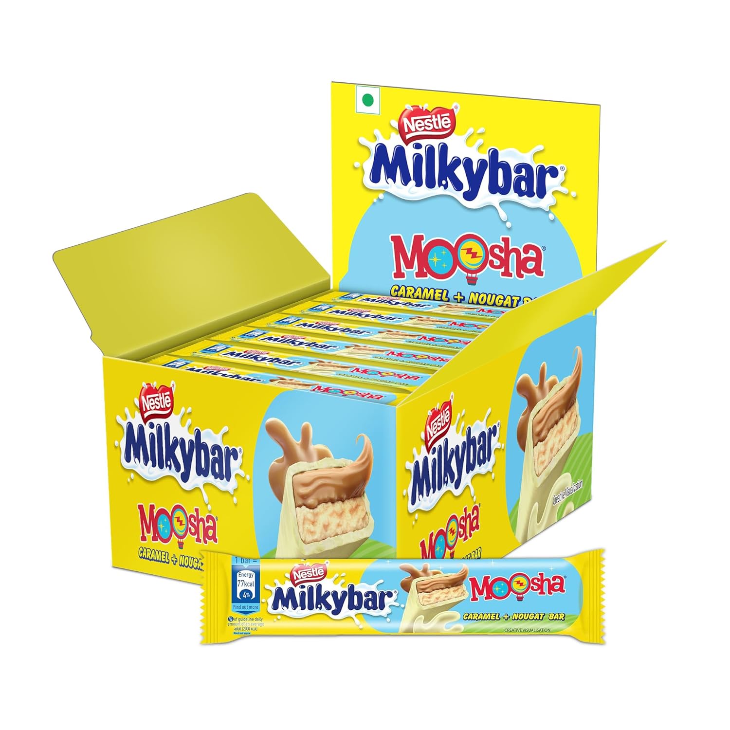Milkybar Moosha Pack of 15 Units Rs-20